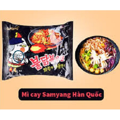 Mì cay Samyang Hàn Quốc túi 140gr nhập khẩu siêu cay cấp độ 3 ăn vặt Hàn Quốc thơm ngon, bổ dưỡng | BigBuy360 - bigbuy360.vn