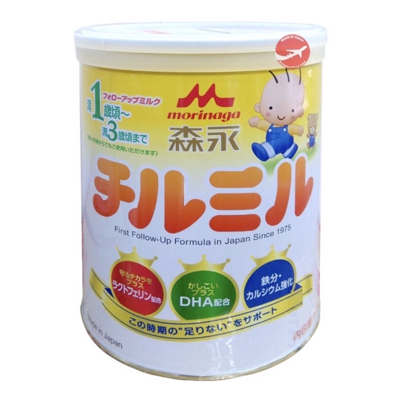 Sữa Morinaga cho bé 1-3 tuổi nội địa nhật 820g date 12/12/2021