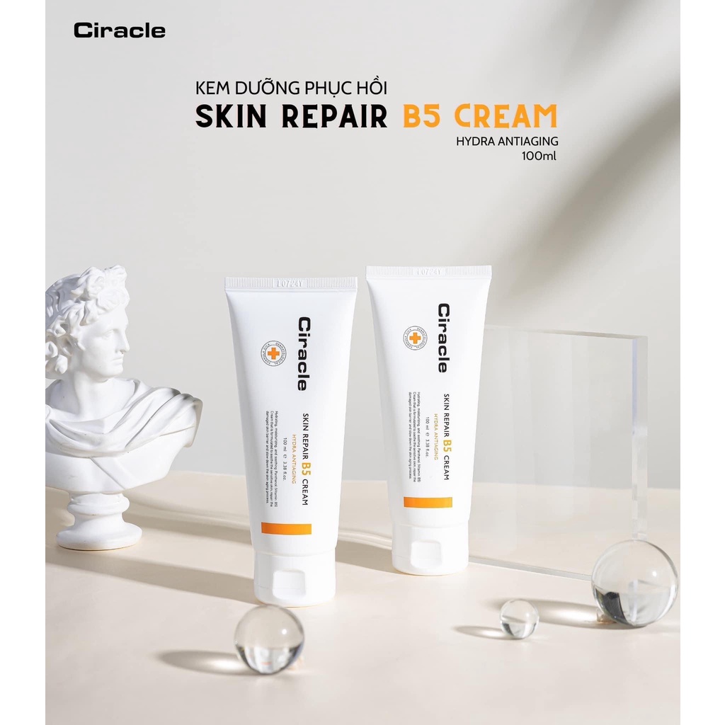 Kem Dưỡng Phục Hồi Và Làm Dịu Da Ciracle Skin Repair B5 Cream 100ml - MP324