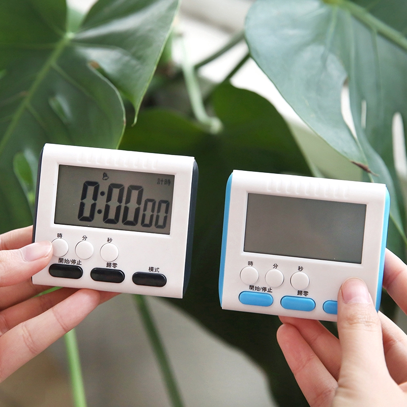 Đồng hồ điện tử hẹn giờ đếm ngược nấu ăn có nam châm tiện lợi