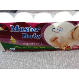 combo 10 bịch Giấy Vệ Sinh Master Baby Bịch 10 cuộn