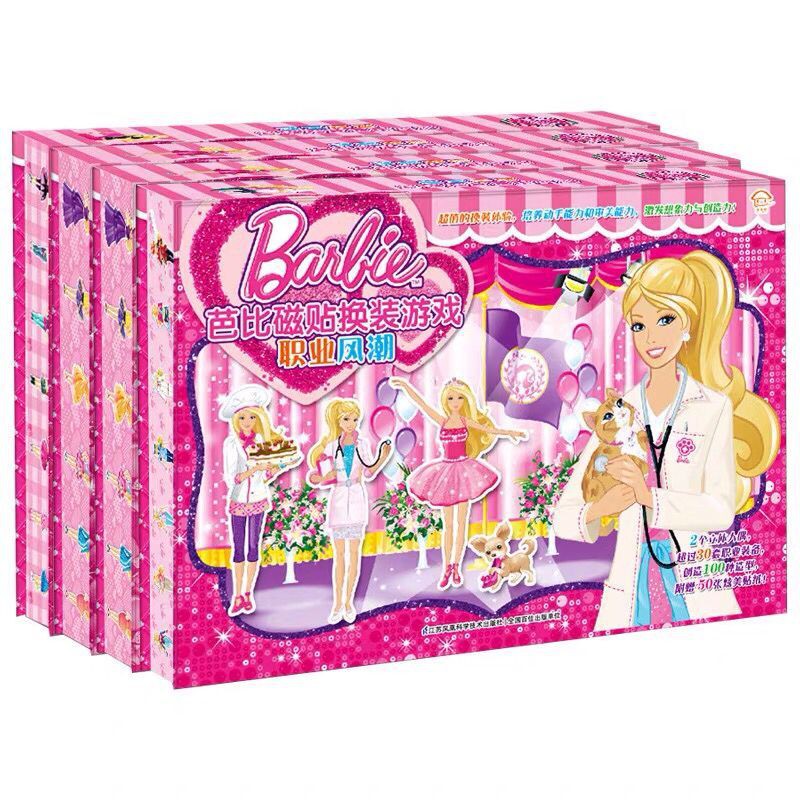 Sticker Thay Đồ Búp Bê Barbie Cho Bé Gái 3-68%