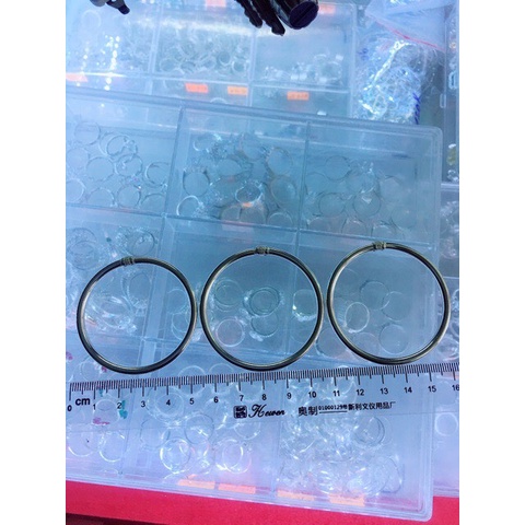 Vòng tay nữ trơn chuẩn bạc ta trắng đẹp - Kho sỉ bạc Nhất Linh