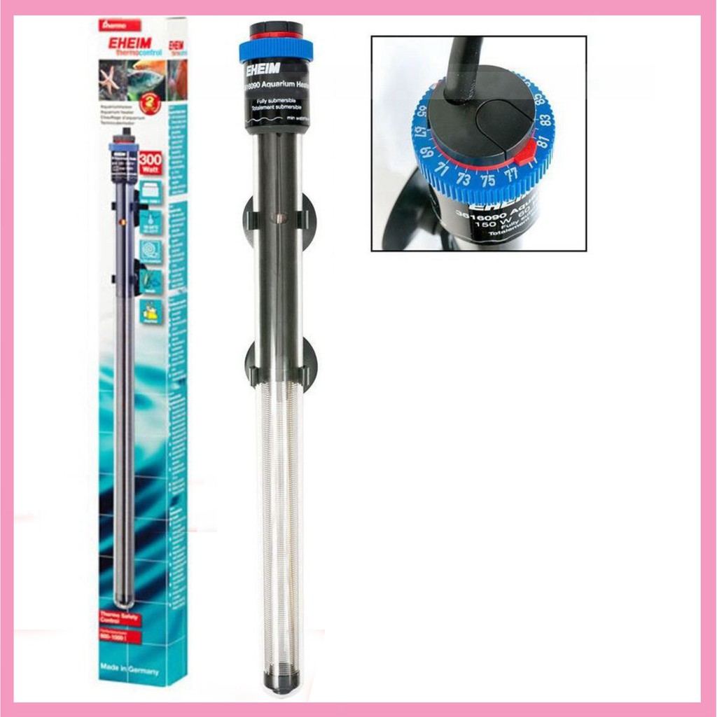 Sưởi Bể Cá Cao Cấp EHEIM 300W nhập Đức (Sưởi thủy tinh dùng cho bể cá từ 600-1000lít với độ chính xác nhiệt độ rất cao)