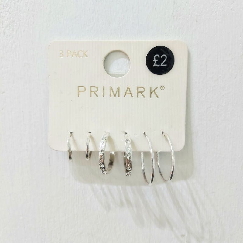 Set 3 khuyên tròn Primark
