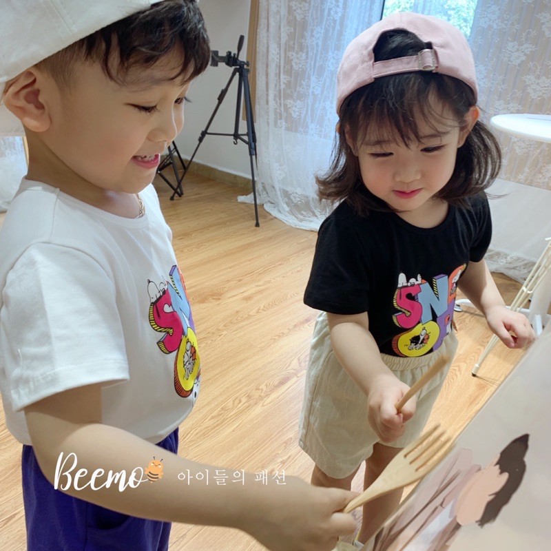 Áo phông Beemo xuất Hàn cho bé trai/bé gái