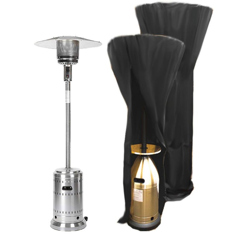 Vỏ Bọc Máy Sưởi Bằng Polyester Chống Nước Chống Tia UV Hình Kim Tự Tháp Cho Sân Vườn