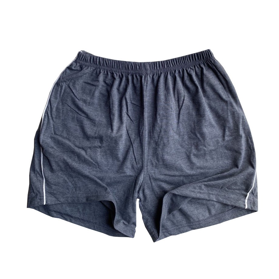 Quần Đùi Nam Thun Cotton Mặc Nhà - Quần Đùi Mặc Ngủ Nam Kẻ Sọc 2 Bên Basic Chất Cotton Mềm Mại, Thoáng Mát