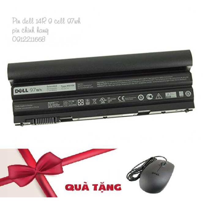 Pin Laptop Dell Latitude E5430 E6430 E5520m E5530 E6120 E6520 E6420 E6530 for Vostro 3560 3460