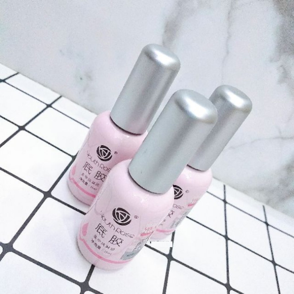 Base hoa hồng ,liên kết móng 15ml