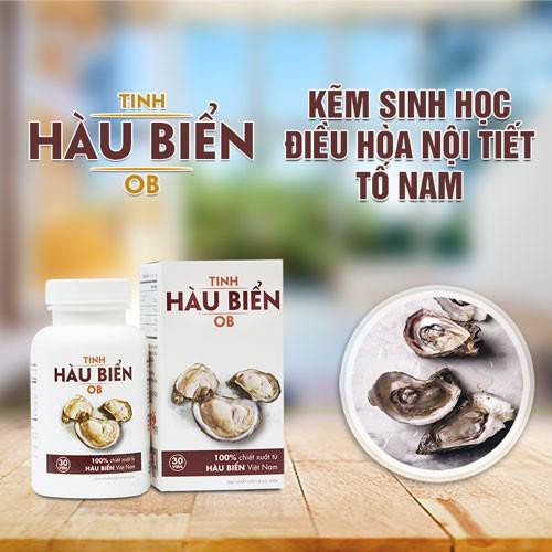 TINH HÀU BIỂN OB Lọ 30 Viên