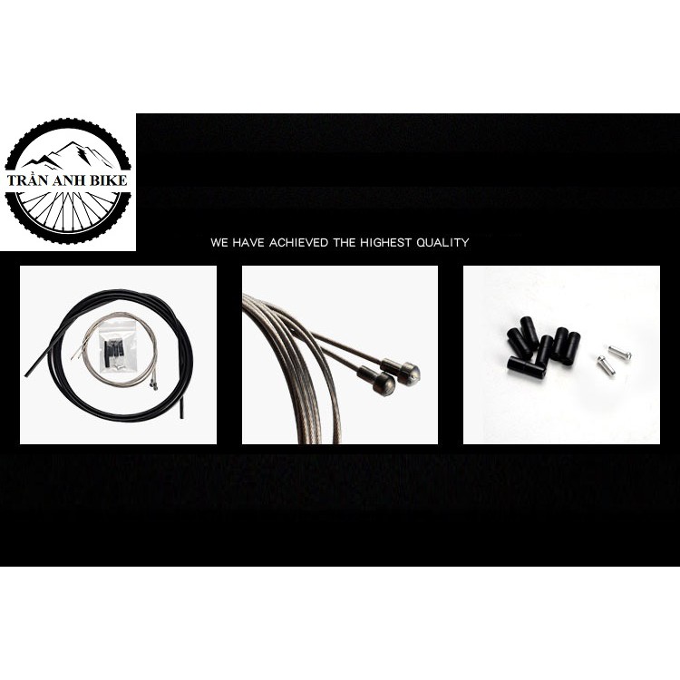 Bộ vỏ ruột dây phanh xe đạp cao cấp FMFXTR