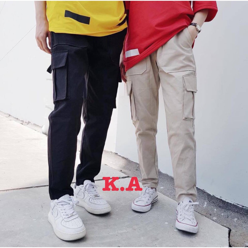 Quần kaki 2 túi bên cạnh đầu gối_A9805 | BigBuy360 - bigbuy360.vn