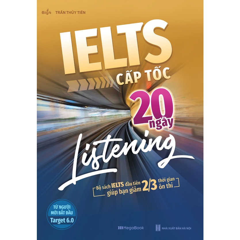 Sách - IELTS Cấp Tốc - 20 Ngày Listening