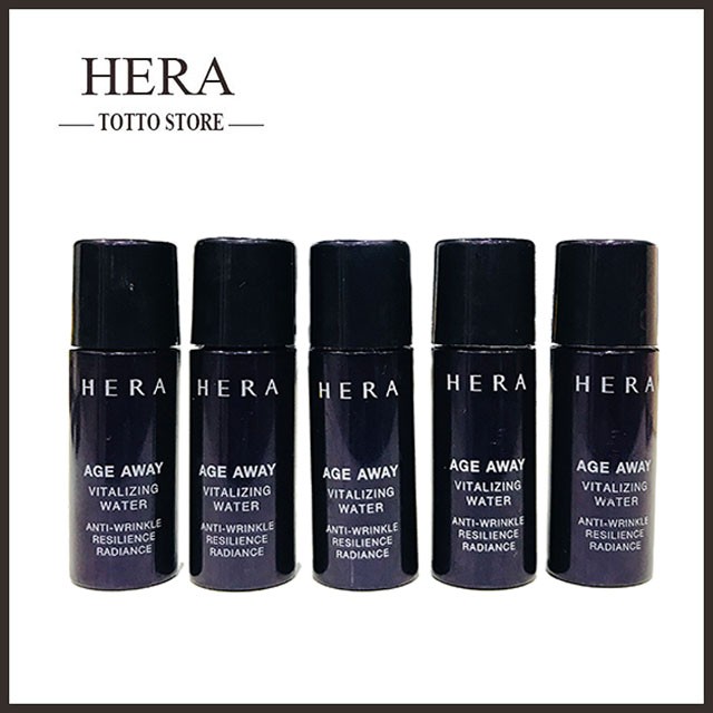 [10 chai] Tinh chất chống lão hóa và sữa dưỡng Hera Age Away Vitaling 5mlx10