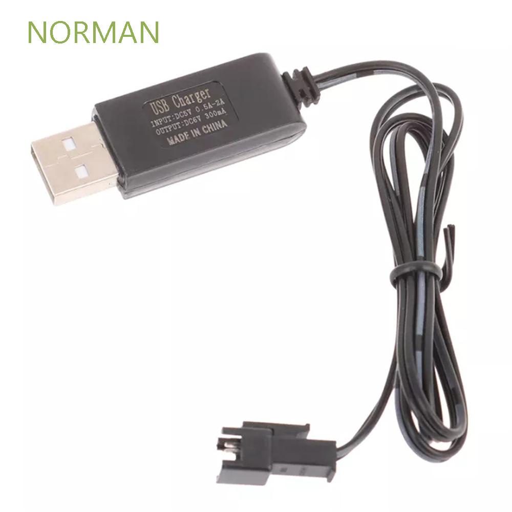 Dây Cáp Sạc Pin Usb Norman 3.6 / 4.8 / 6 / 7.2v Nicd Nimh Cho Xe Điều Khiển Từ Xa