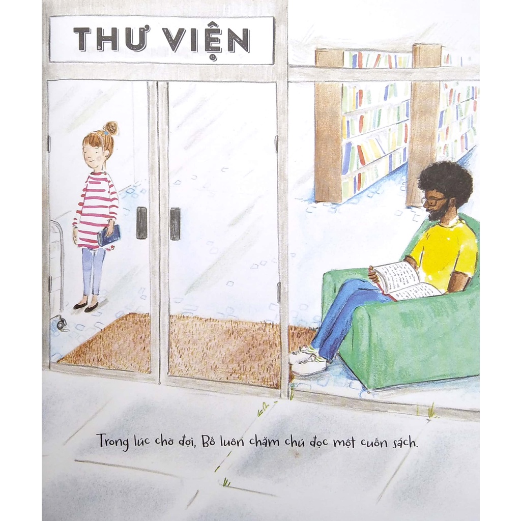 Sách - Luna yêu ngày tới thư viện - Joseph Coelho, Fiona Lumbers