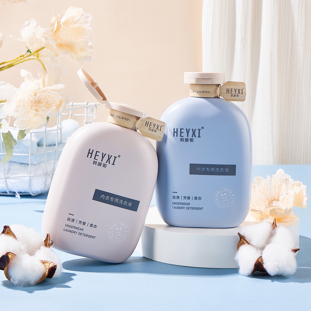 Nước Giặt Đồ Lót HEYXI Han Yuanxi Nước Giặt Quần Lót Tẩy Rửa Khử Mùi Diệt Khuẩn Lưu Hương Thơm Dài Lâu Thân Thiên Với Da