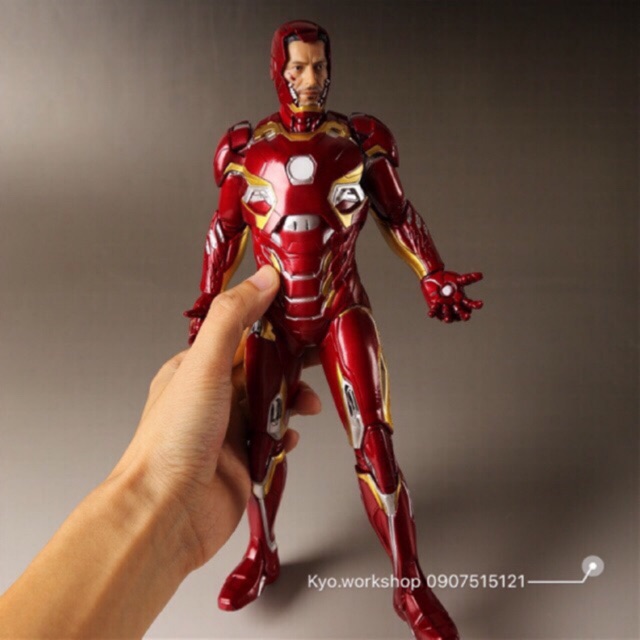 Mô hình figure Ironman Crazy Toys MK 41 - 45 - 46 - 47 - có giá đỡ