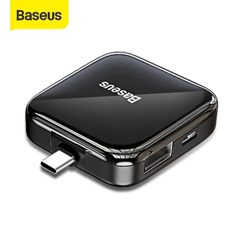 SAMSUNG XIAOMI BASEUS Hub Chia 4 Cổng Usb 2.0 Loại C Cho Macbook Pro Air Ipad Pro 2020