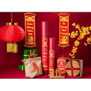 Hương sạch Cụ Điện Đồng Xuân, hương sạch thảo mộc, nhang sạch (hộp 100 nén)
