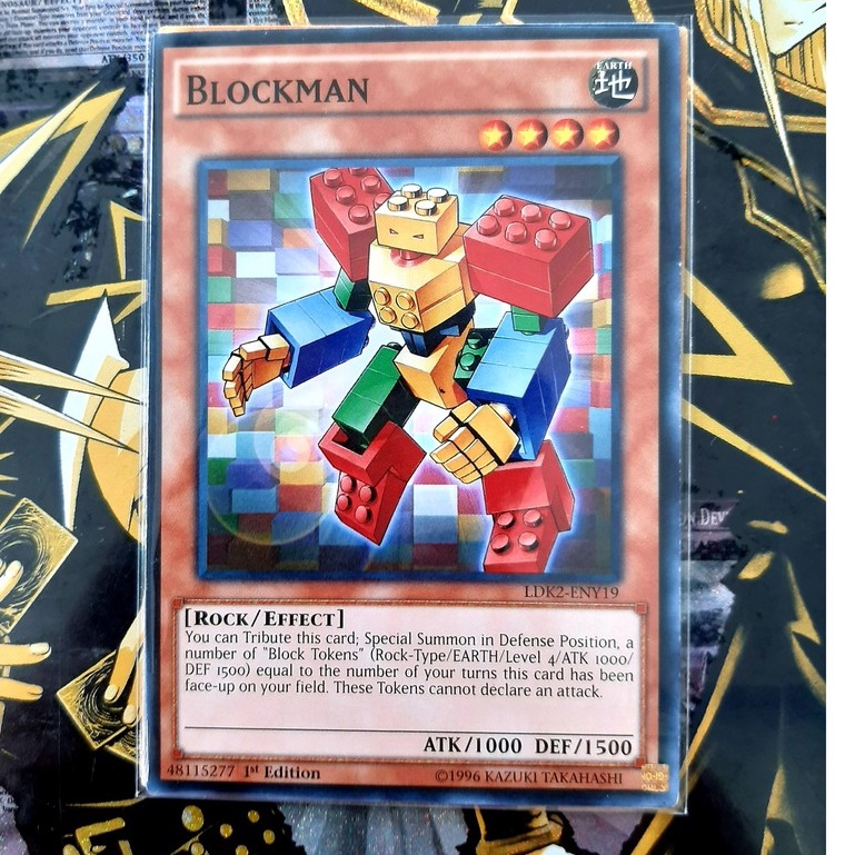 Thẻ Bài Mint90 Yugioh Monster Blockman - Common