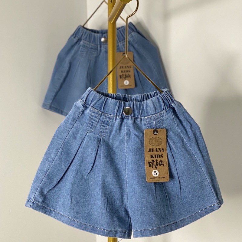 Quần short Demin giả váy cho bé-M0027-❤️ chất Jean mềm❤️RẺ VÔ ĐỊCH