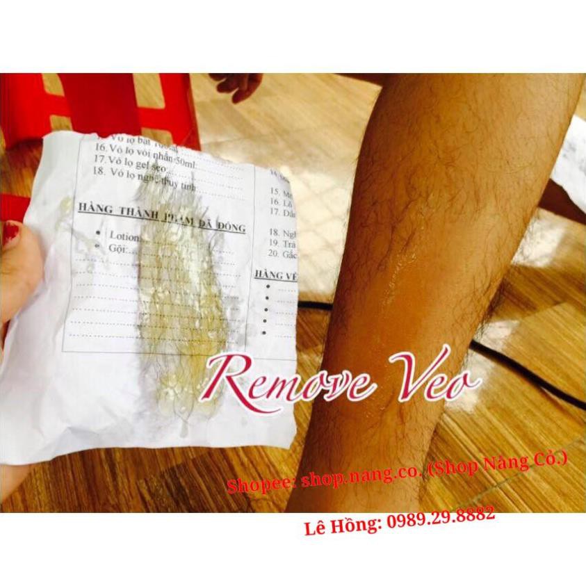 WAX VEO Tẩy lông Triệt lông + TẶNG kèm giấy và que gạt, Tẩy sạch lông tận gốc [100% Chính hãng] Cam kết hiệu quả | BigBuy360 - bigbuy360.vn