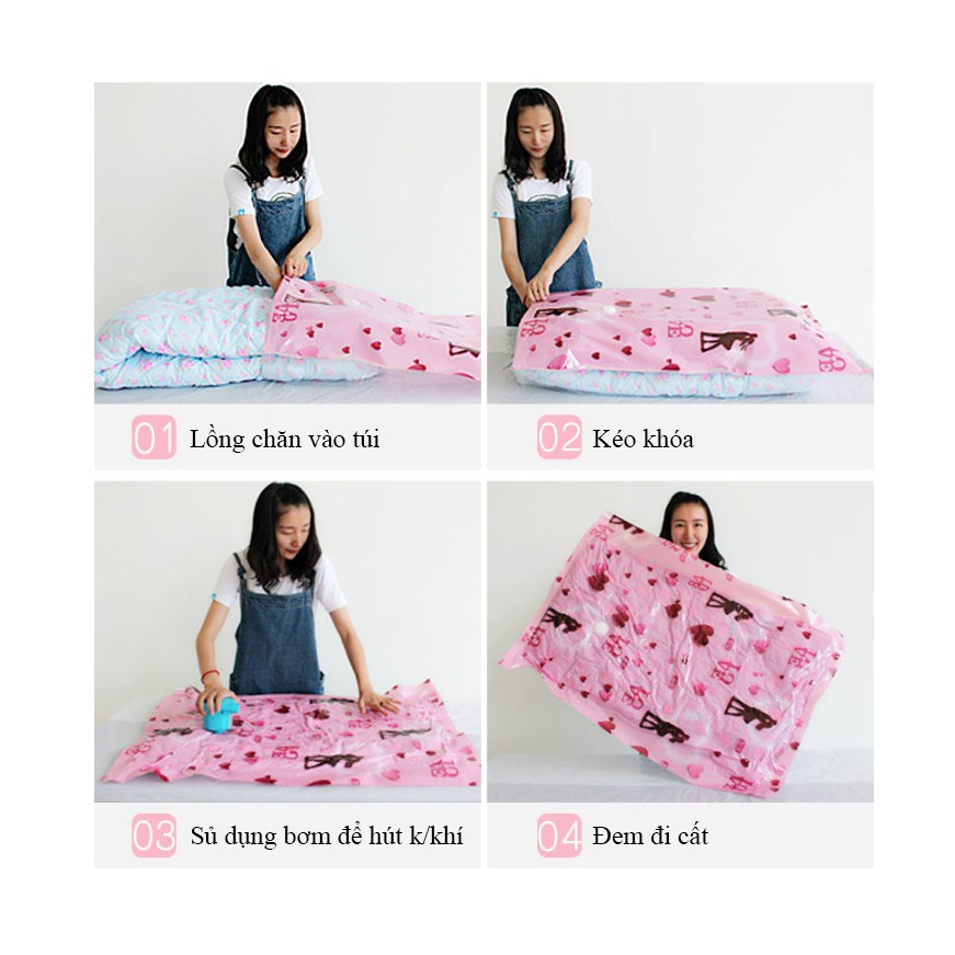 Túi Hút Chân Không và Bơm Tay