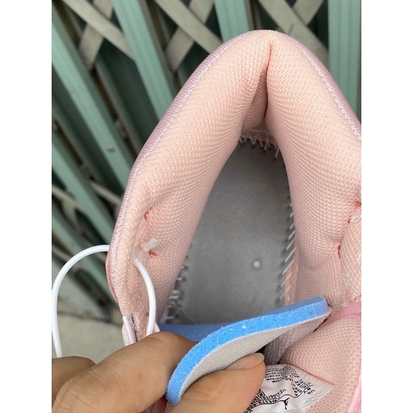 Giầy thể thao jodan hồng cao cổ full box