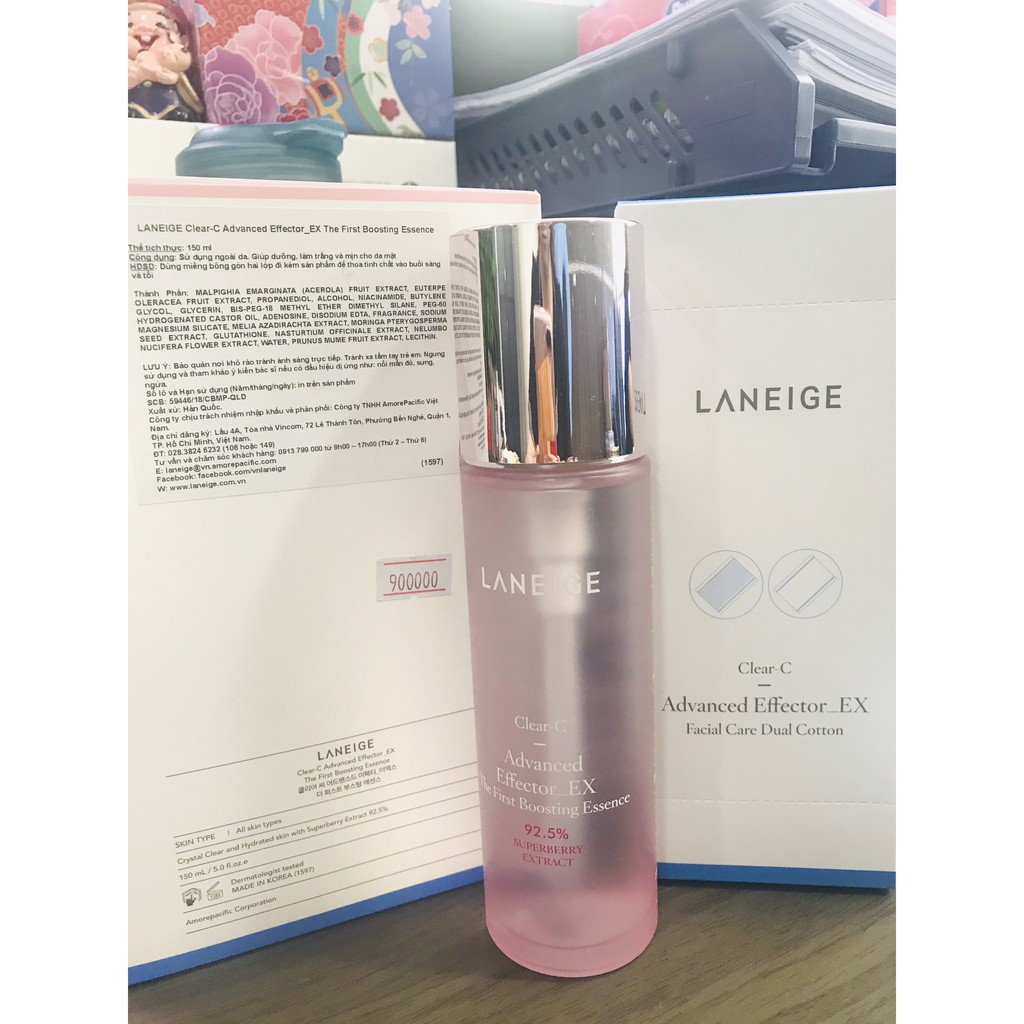 Tinh Chất LANEIGE Dưỡng Nâng Cao Clear C Advanced Effector EX 150ml chính hãng