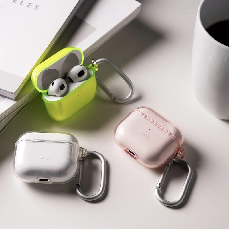Ốp Elago Clear Hang cho tai nghe không dây Air.pods Pro và Air.pods 3