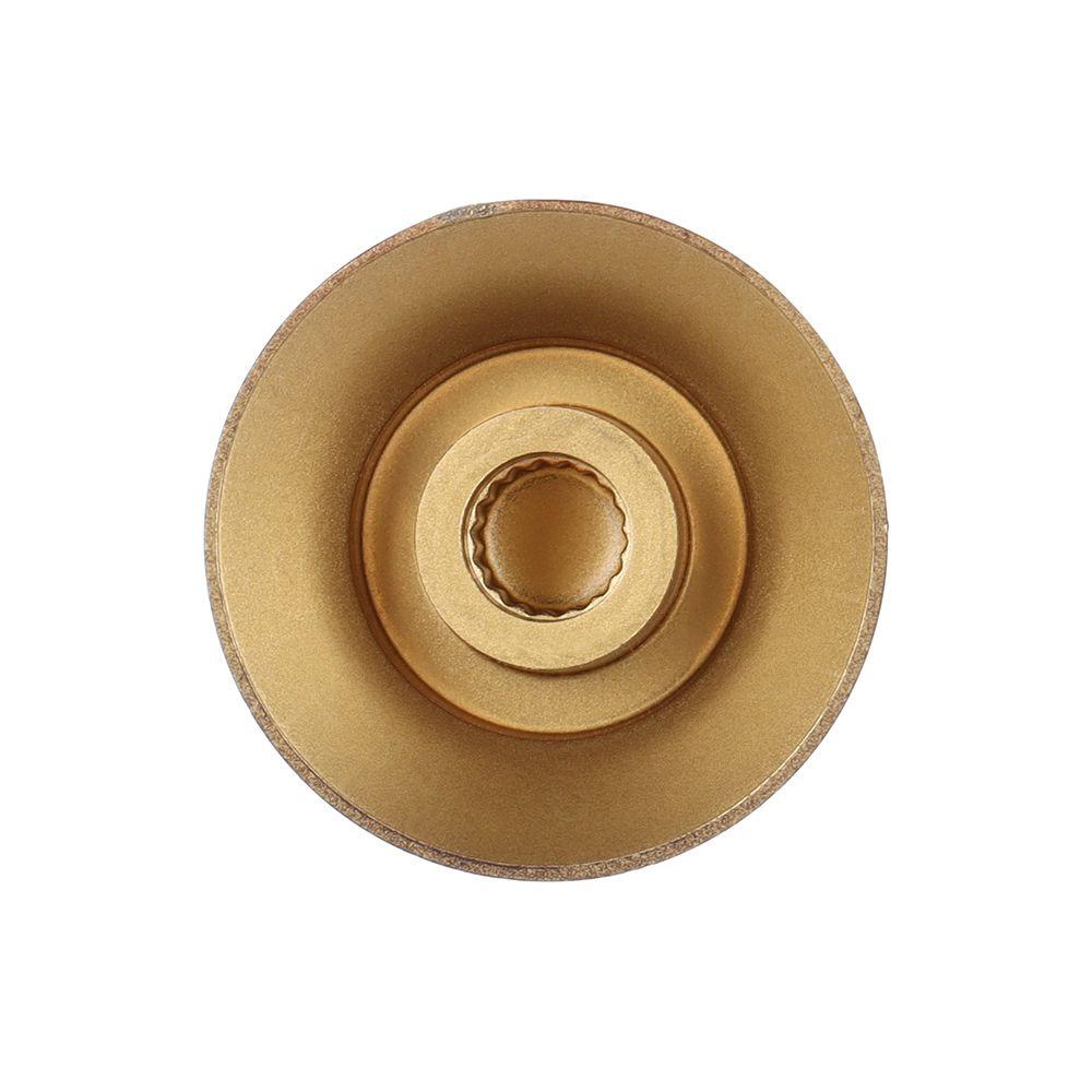 Núm Vặn Điều Chỉnh Âm Lượng Thay Thế Tông Màu Cà Phê Bằng Nhựa Có Số Màu Trắng Cho Les Paul LP