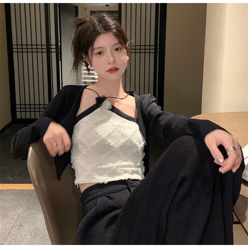 Áo Hai Dây Thiết Kế Quyến Rũ Thời Trang Mùa Hè Cho Nữ