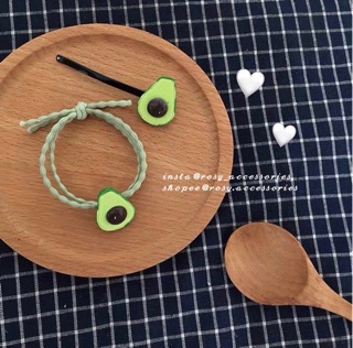 ROSY - SET CHUN/KẸP TÓC HÌNH TRÁI BƠ CUTE