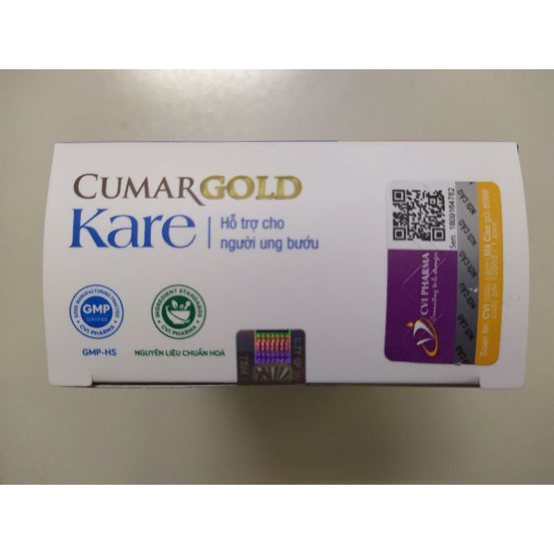 Cumargold Kare giải pháp hỗ trợ cho bệnh nhân ung bướu.