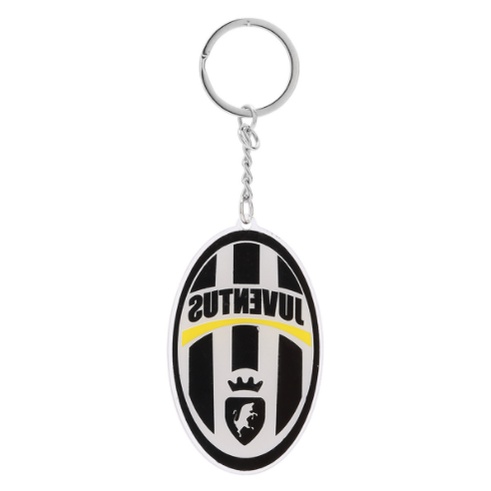 Móc Khóa Nhựa Logo CLB Bóng Đá Juventus