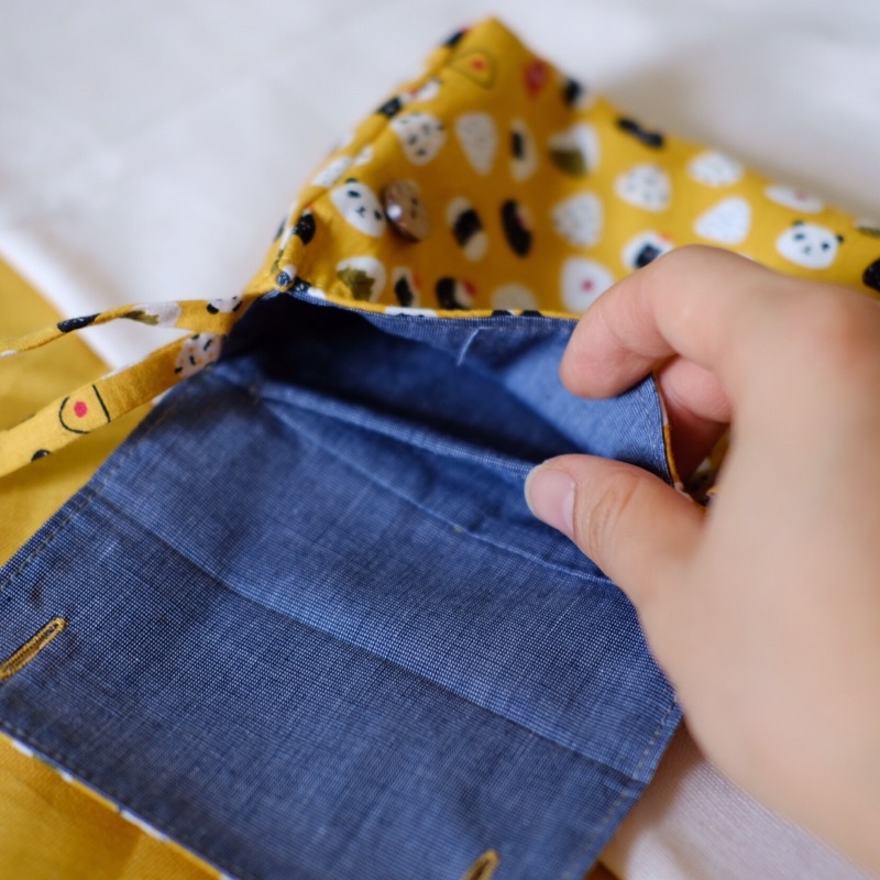 Ví nhỏ Handmade chất liệu Kate Thô Hàn/Jean/Nhỏ gọn, đựng được CMND, thẻ ATM, chìa khóa, phụ kiện nhỏ