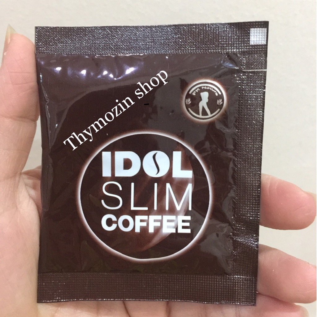 [ Cafe giảm cân ] cafe idol ,idol slim coffee ,Cà phê Idol Slim Coffee Thái Lan- 1 hộp 10 gói x 15g