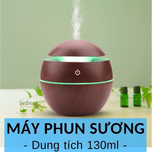 [SALE ]Máy xông tinh dầu-máy xông tinh dầu thiết kế vân gỗ MINI đẹp mắt-máy khuếch tán tinh dầu cho bầu không khí êm dịu