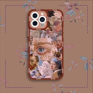 Ốp lưng iphone samsung xiaomi oppo cạnh vuông JM CASE họa tiết tranh sơn dầu cổ điển