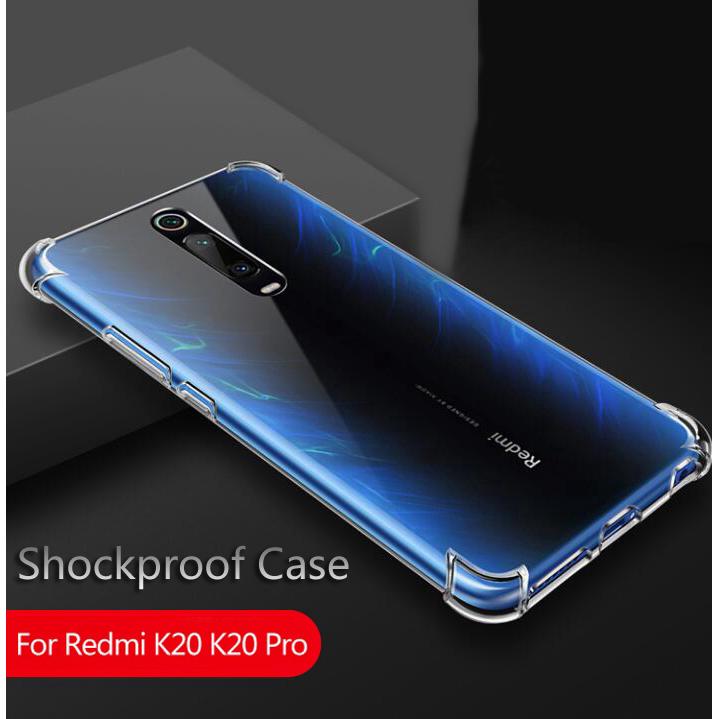 Ốp điện thoại TPU trong suốt chống sốc bảo vệ cho Xiaomi Redmi K20 Pro