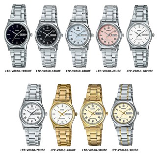 Đồng hồ nữ dây kim loại chính hãng Casio Anh Khuê LTP-V006