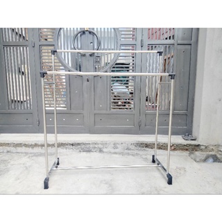 Sào phơi đồ inox siêu chắc chắn, bền,ko gỉ sét, phơi được nhiều đồ
