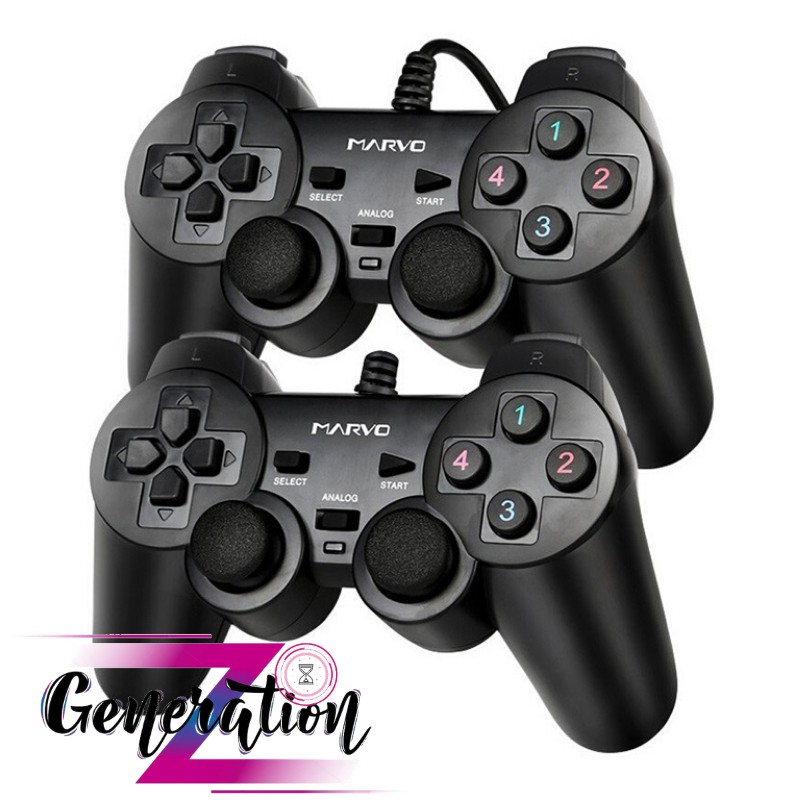 TAY CẦM CHƠI GAME ĐÔI RUNG MARVO (GT-007) - GAMEPAD ĐÔI RUNG MARVO (GT-007)