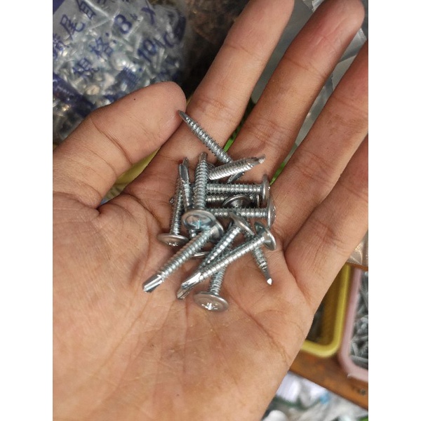 100gr vít bắt sắt đuôi cá đầu dù và đầu dẹp