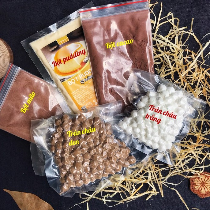 Set milo dầm ca cao SNACKIN, tặng kèm công thức tự nấu độc quyền, ăn vặt Hà Nội | BigBuy360 - bigbuy360.vn