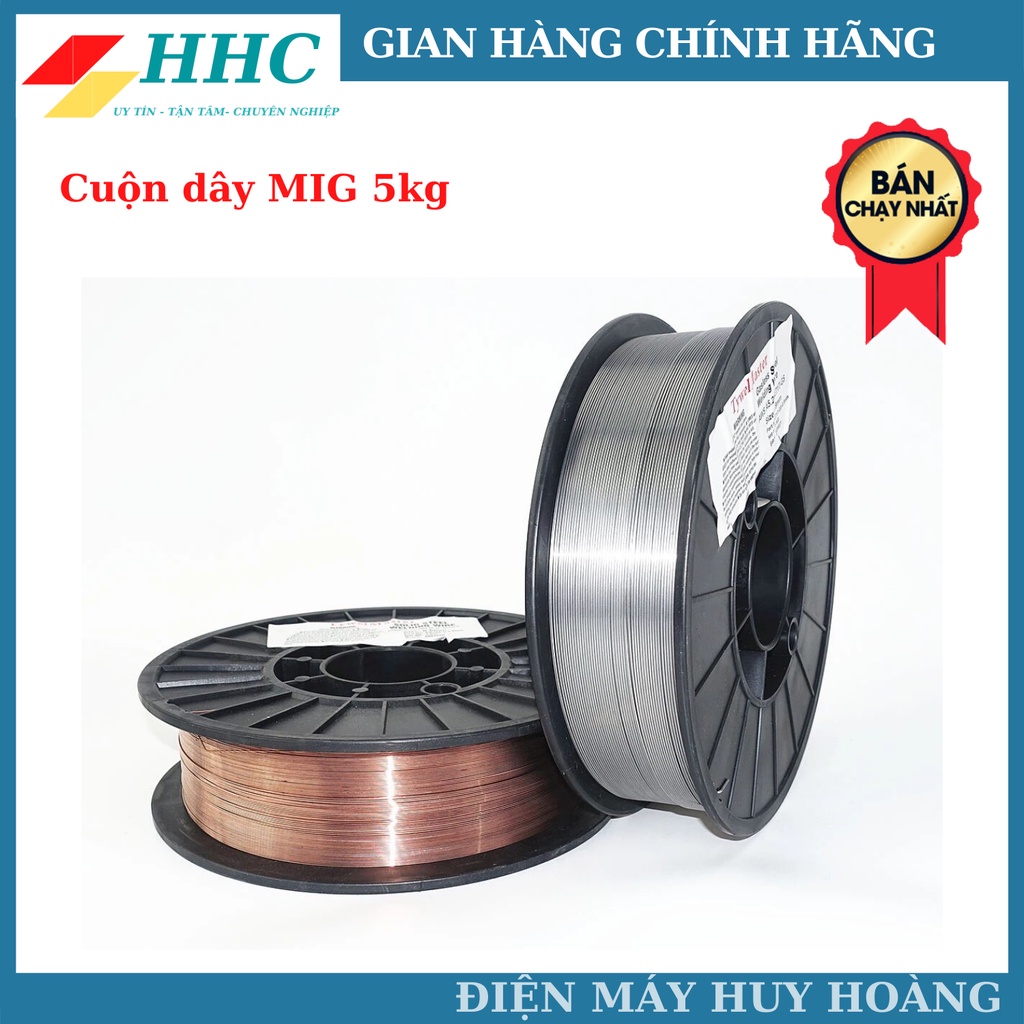 Cuộn dây hàn MiG 5kg không dùng khí