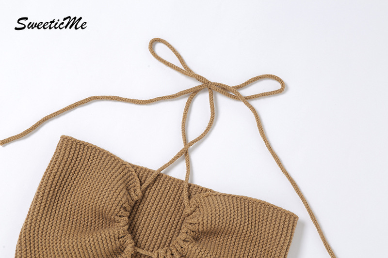 Áo Hai Dây Dệt Kim Mỏng Hở Lưng Xu Hướng Mới Thời Trang Cho Nữ | BigBuy360 - bigbuy360.vn