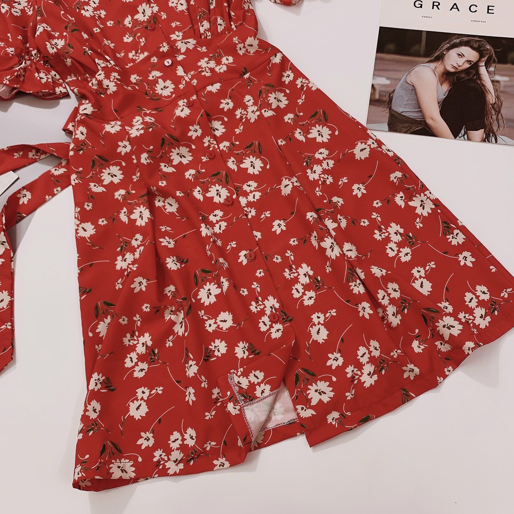 Đầm nữ hoa nhí, đầm nữ đẹp, kiểu dáng trẻ trung, nữ tính, hàng đẹp, đủ size, phù hợp đi chơi, dạo phố | BigBuy360 - bigbuy360.vn
